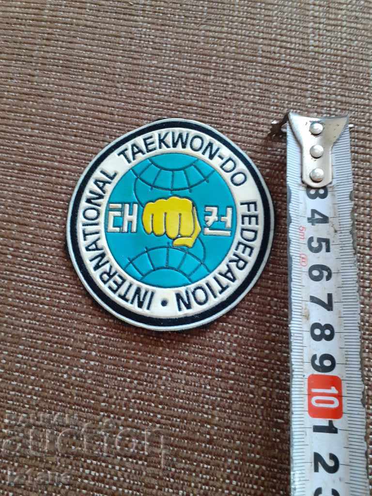 Old Taekwondo emblem with price 4.00 BGN | € 2.05 Old Taekwondo emblem with price 4.00 BGN | € 2.05