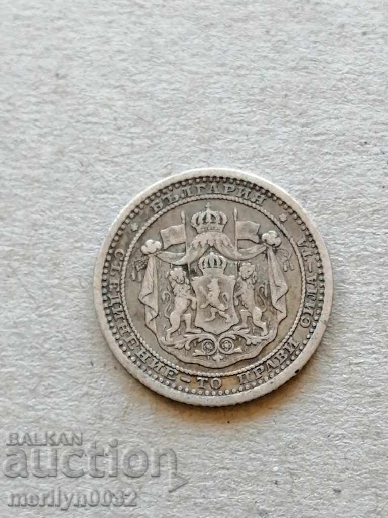 Silver 50 stotinki 1883 silver coin with price 48.00 BGN | € 24.54 Silver 50 stotinki 1883 silver coin with price 48.00 BGN | € 24.54