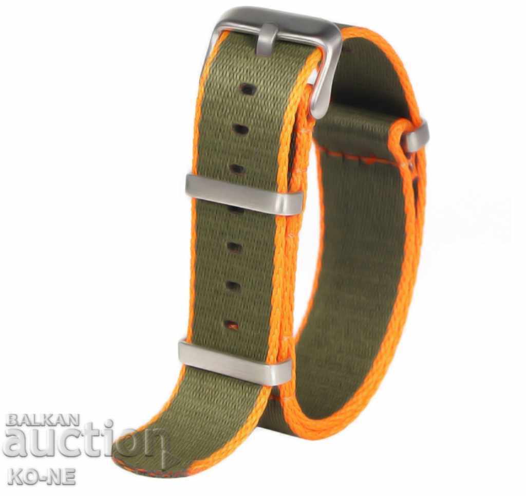 Υφασμάτινο λουράκι 20mm Νάτο Nato Premium