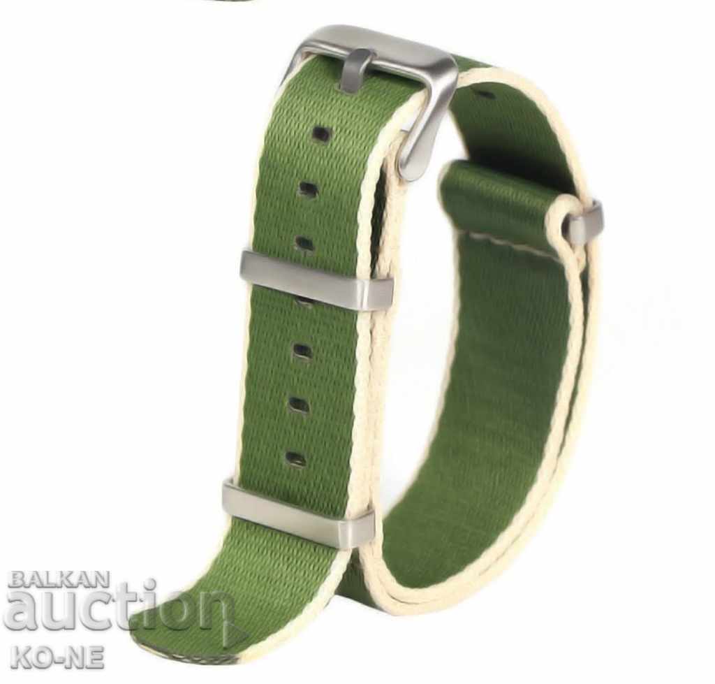 Curea textilă 20mm Nato Premium