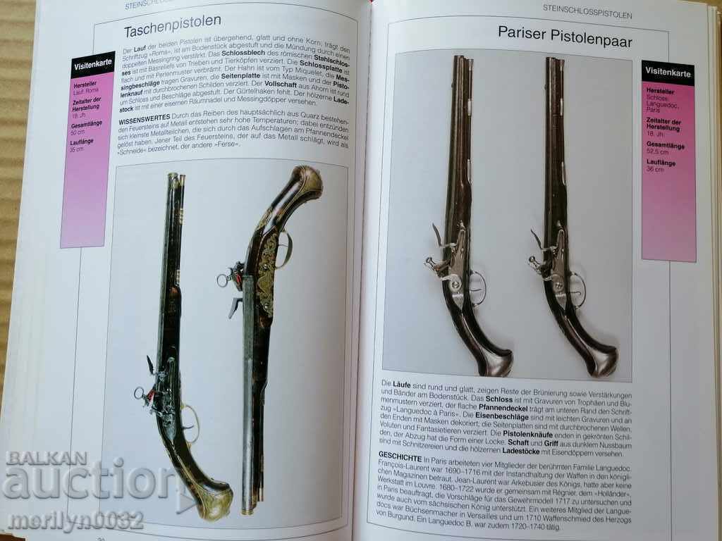 Book on pistols and revolvers pistol revolver with price 139.00 BGN | € 71.07 Book on pistols and revolvers pistol revolver with price 139.00 BGN | € 71.07