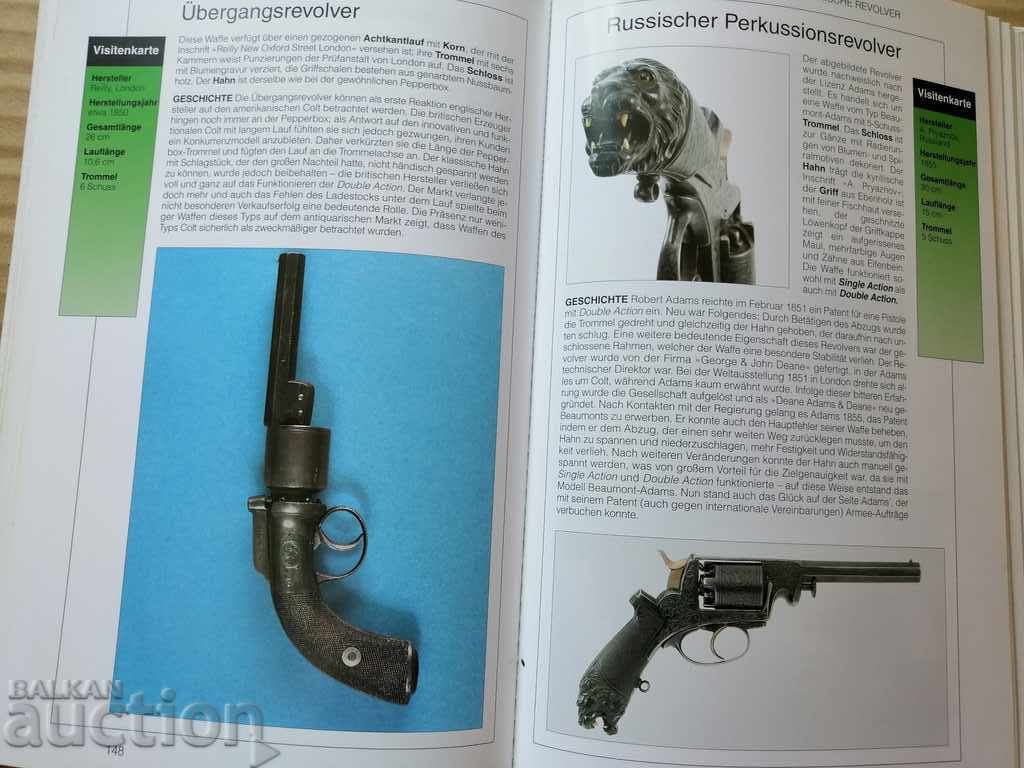 Book on pistols and revolvers pistol revolver - 6 Book on pistols and revolvers pistol revolver - 6