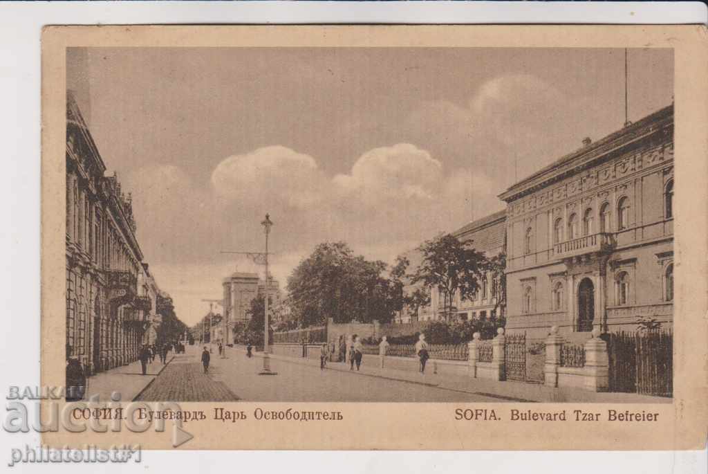 VECHI SOFIA aprox. 1920 CARD Tsar Liberator 002