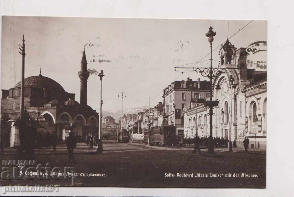 VECHI SOFIA aprox. 1925 CARD 018 Bd. Maria Luiza