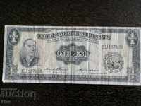 Bancnotă - Filipine - 1 peso 1949