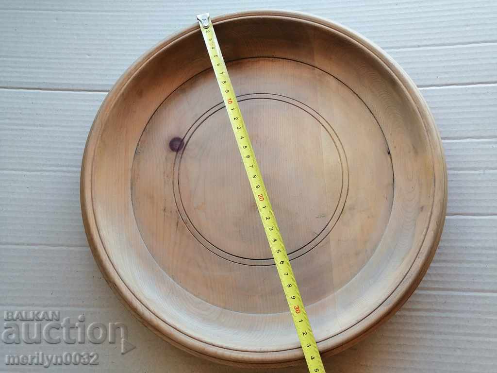 Placă de castron din tavă din lemn, tanur - 5 Placă de castron din tavă din lemn, tanur - 5