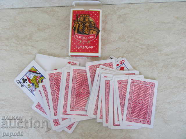 PĂCHET DE CĂRȚI DE JOC - SET COMPLET PLUS JOKER cu preț € 3.00 | 5.87 BGN