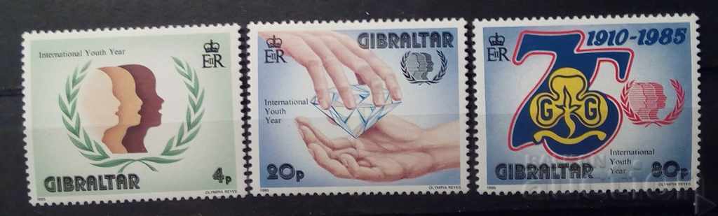 Гибралтар 1985 Скаути MNH