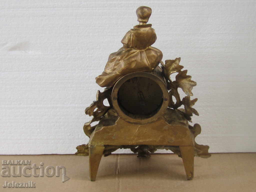 Delivery of French Mantel/Boudoir Clock, 19th century-Working machine. Delivery of French Mantel/Boudoir Clock, 19th century-Working machine.