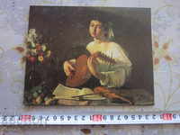 Old painting Caravaggio Hermitage