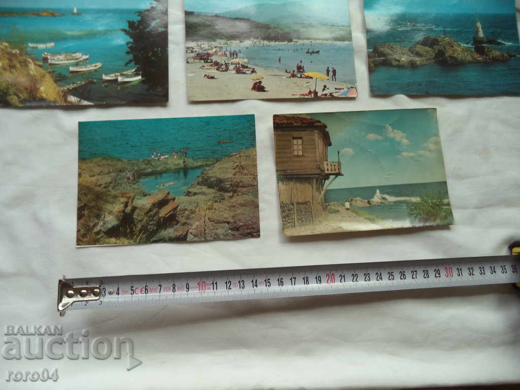 Delivery of AKHTOPOL - POSTCARDS - 7 PIECES Delivery of AKHTOPOL - POSTCARDS - 7 PIECES