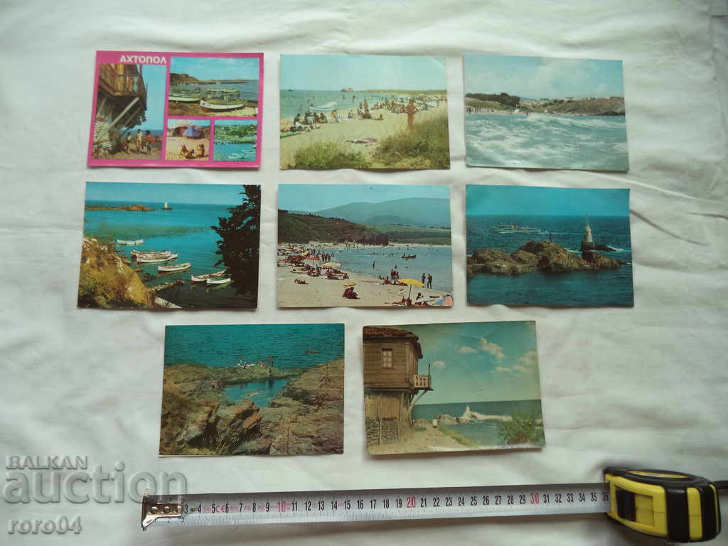 AKHTOPOL - POSTCARDS - 7 ΣΤΟΙΧΕΙΑ