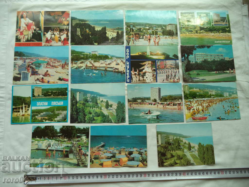 GOLDEN SANDS - POSTCARDS - 15 with price 13.49 BGN | € 6.90 GOLDEN SANDS - POSTCARDS - 15 with price 13.49 BGN | € 6.90