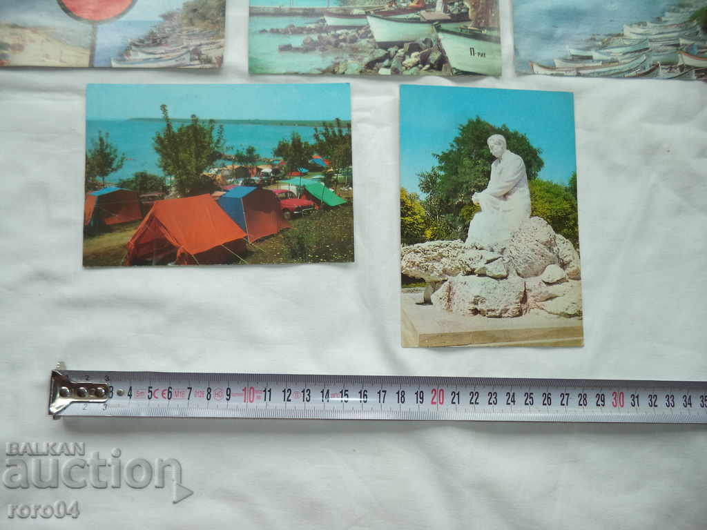 POMORIE - POSTCARDS - 8 PIECES - 6 POMORIE - POSTCARDS - 8 PIECES - 6