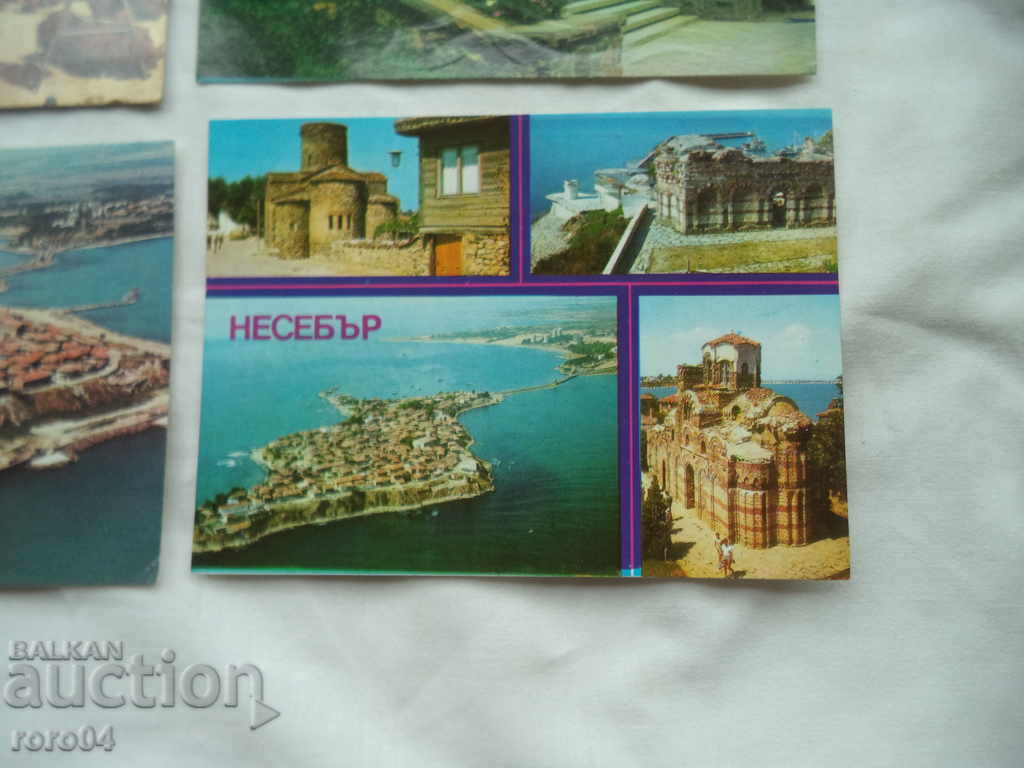 Delivery of NESSEBAR - POSTCARDS - 7 PIECES Delivery of NESSEBAR - POSTCARDS - 7 PIECES
