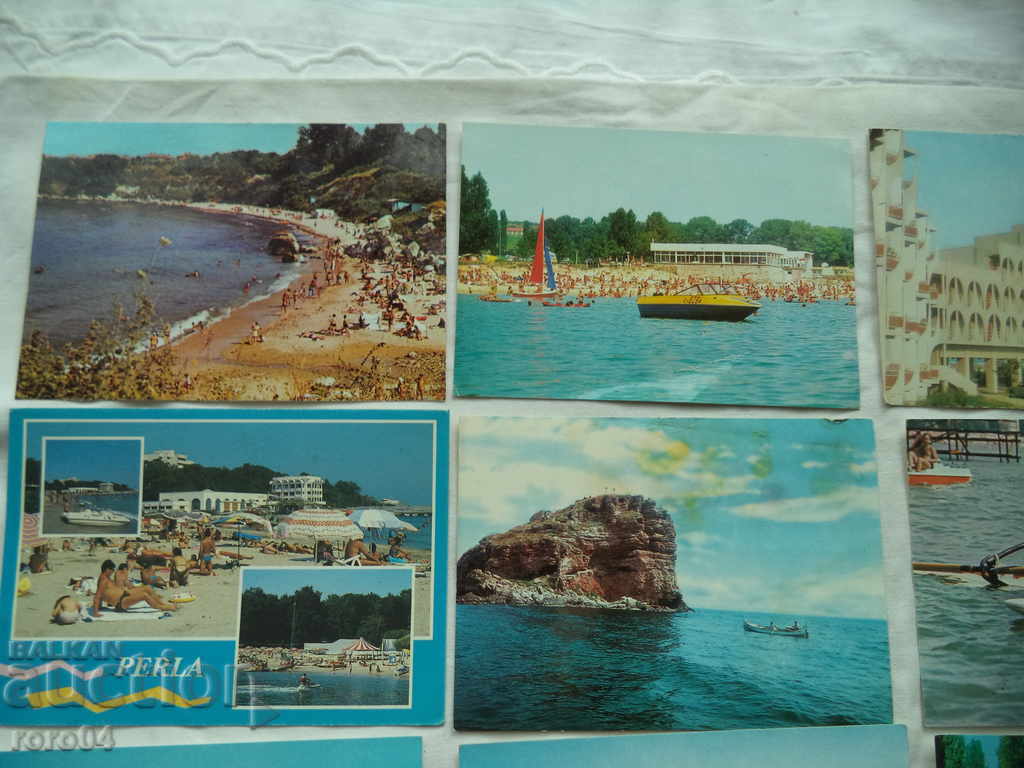 Auction BLACK SEA - POSTCARDS - 17 PIECES Auction BLACK SEA - POSTCARDS - 17 PIECES