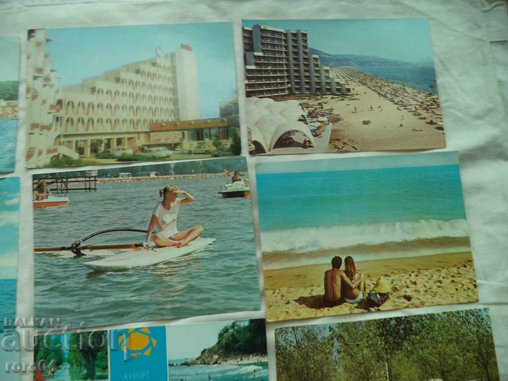 Delivery of BLACK SEA - POSTCARDS - 17 PIECES Delivery of BLACK SEA - POSTCARDS - 17 PIECES