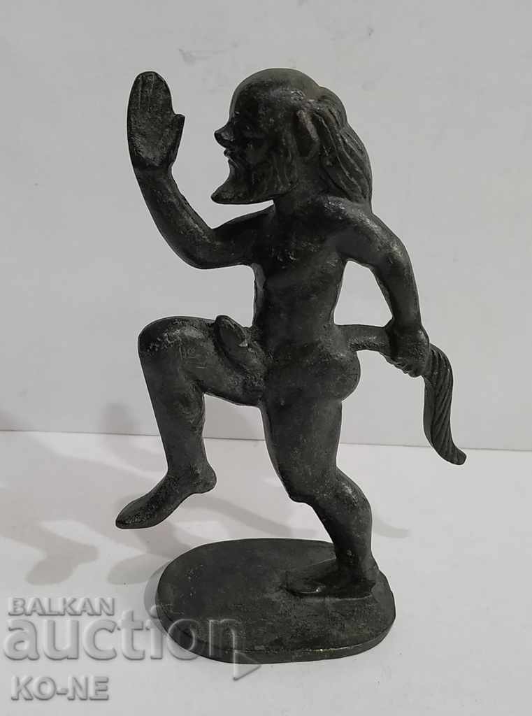 Bronze statuette of Satyr with price 160.00 BGN | € 81.81 Bronze statuette of Satyr with price 160.00 BGN | € 81.81