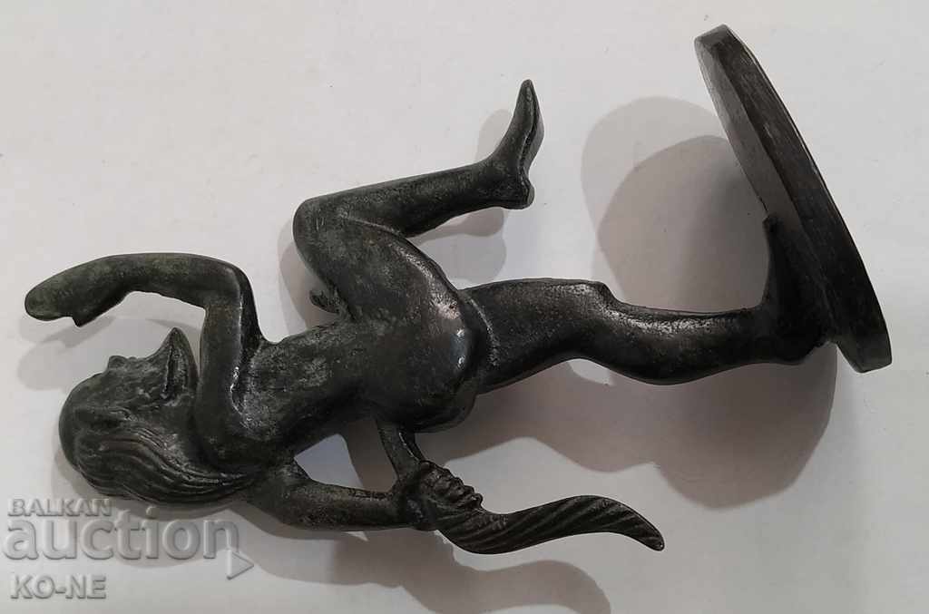 Bronze Satyr Statuette - 7