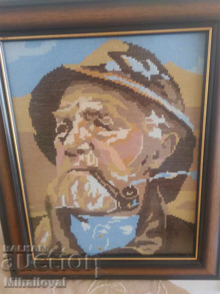 The Old Man with the Pipe Tapestry with price 115.00 BGN | € 58.80 The Old Man with the Pipe Tapestry with price 115.00 BGN | € 58.80