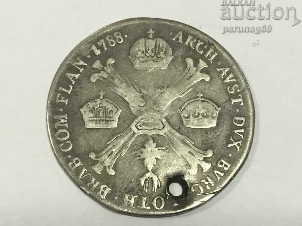 Austrian Netherlands ¼ kronenthaler 1788 A (L.44.3)