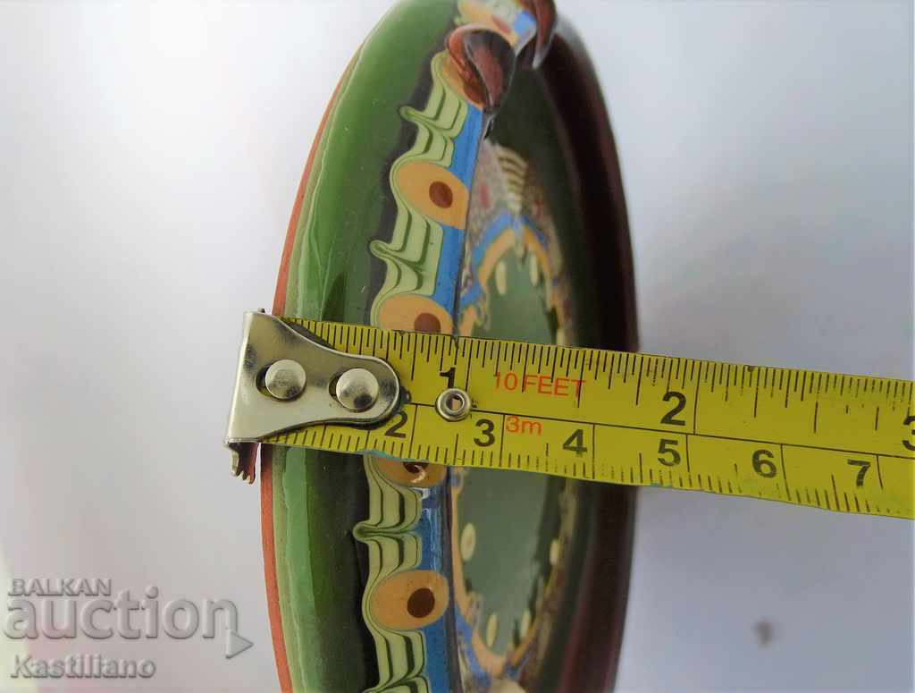 Delivery of OLD PAINTED CERAMIC ASHTRAY 4 Delivery of OLD PAINTED CERAMIC ASHTRAY 4