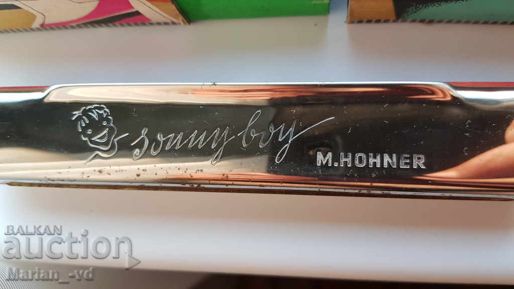 Auction Old children's accordion M.Hohner Auction Old children's accordion M.Hohner