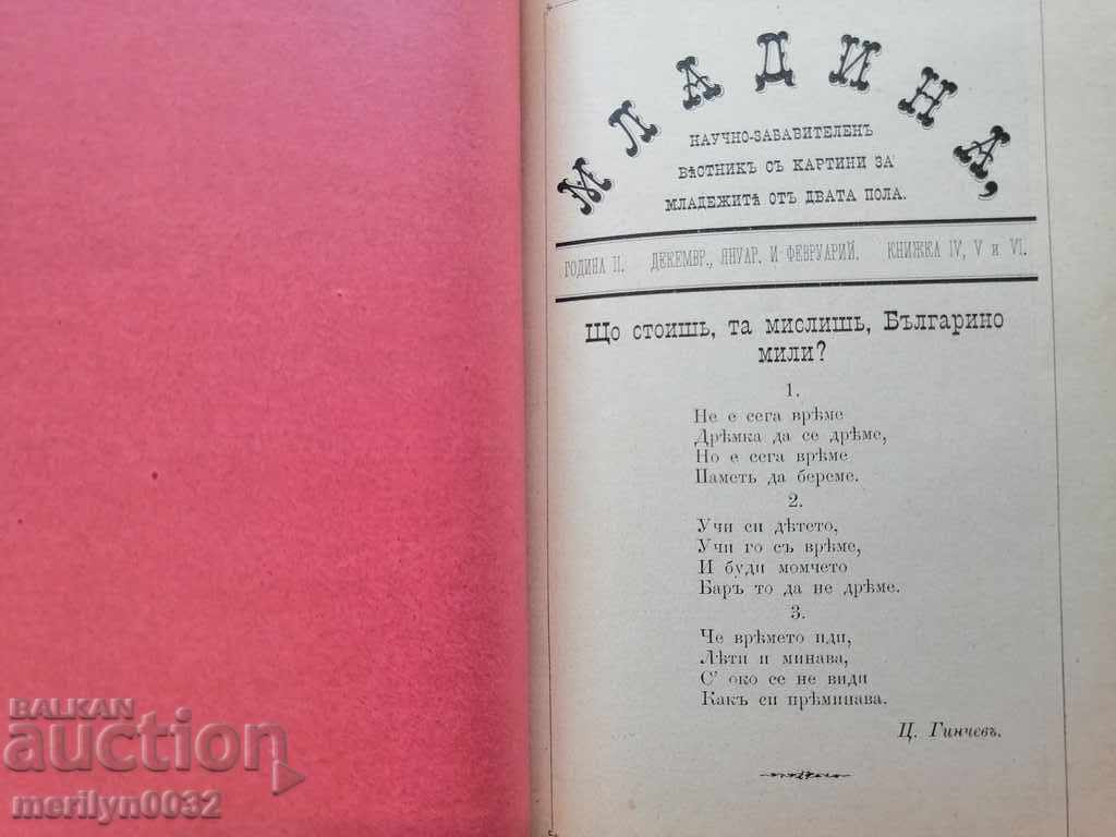 Very rare children's magazine Mladina 1892 with price 64.00 BGN | € 32.72 Very rare children's magazine Mladina 1892 with price 64.00 BGN | € 32.72