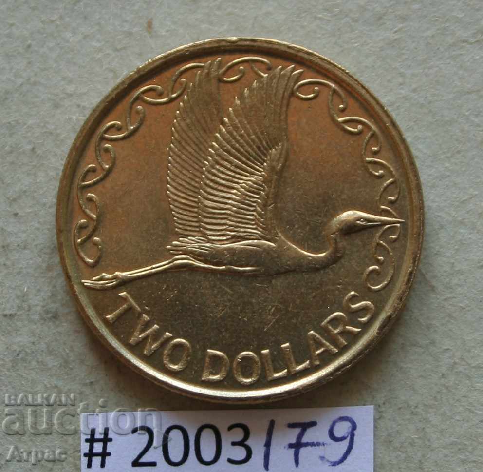 2 долара 1990 Нова Зеландия