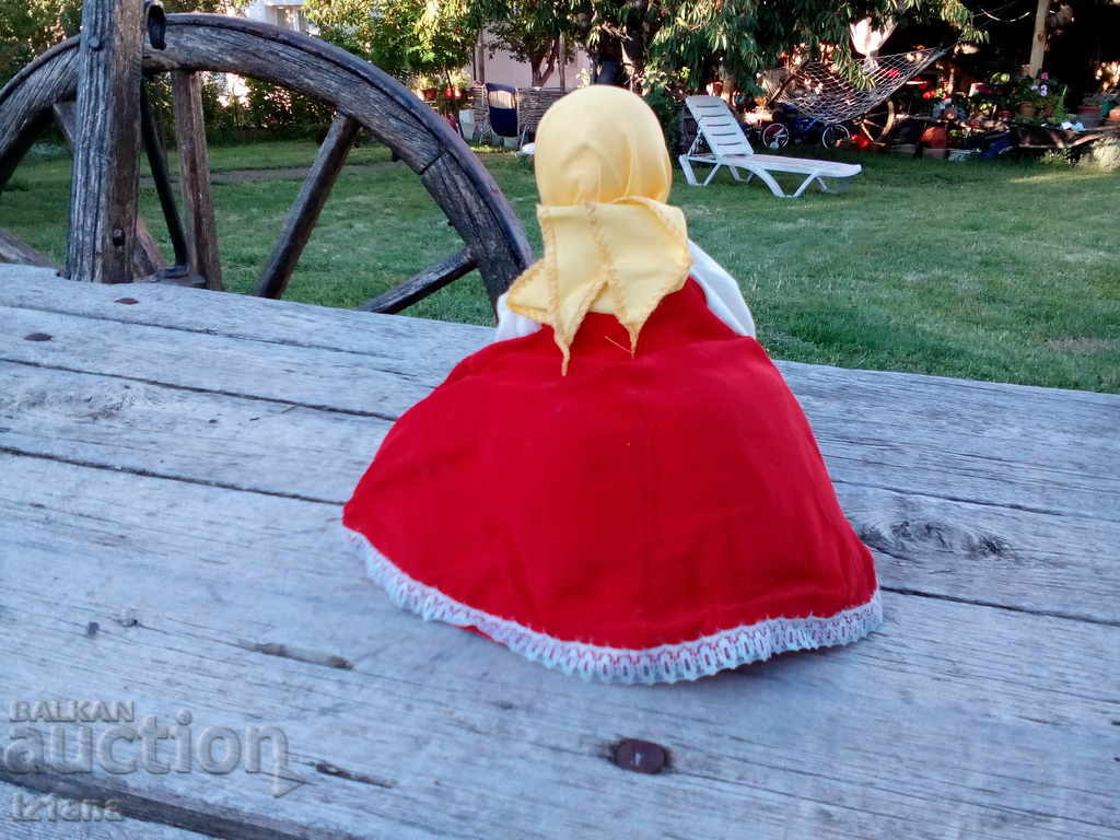 Auction  An old Samovar doll