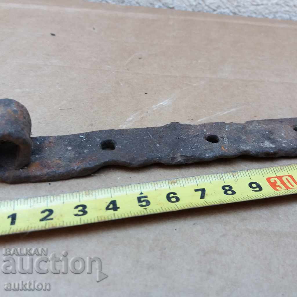 Auction  WROUGHT HINGE FROM THE REVIVAL GATE