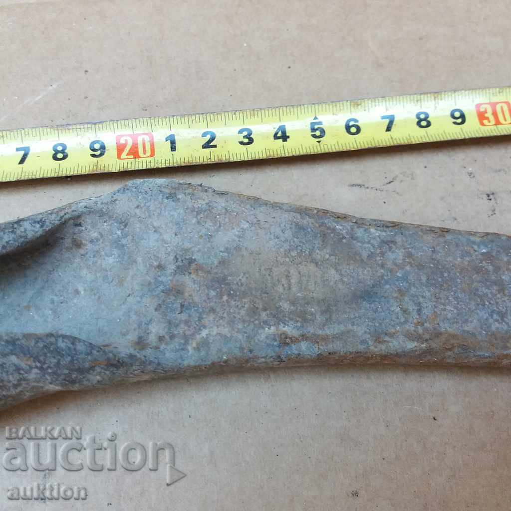 OLD MASSIVE FORGED KOSER, TORNOKOP WITH MARKING - 6 OLD MASSIVE FORGED KOSER, TORNOKOP WITH MARKING - 6