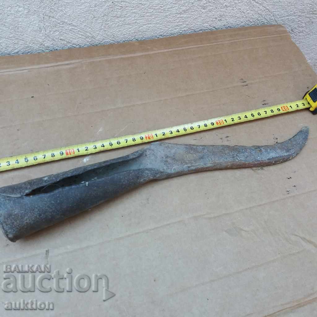 OLD MASSIVE FORGED KOSER, TORNOKOP WITH MARKING - 7 OLD MASSIVE FORGED KOSER, TORNOKOP WITH MARKING - 7