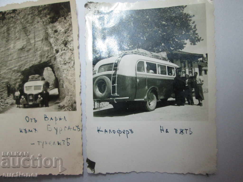 Auction  OLD PHOTOS BUS, MERCEDES FLIGHT