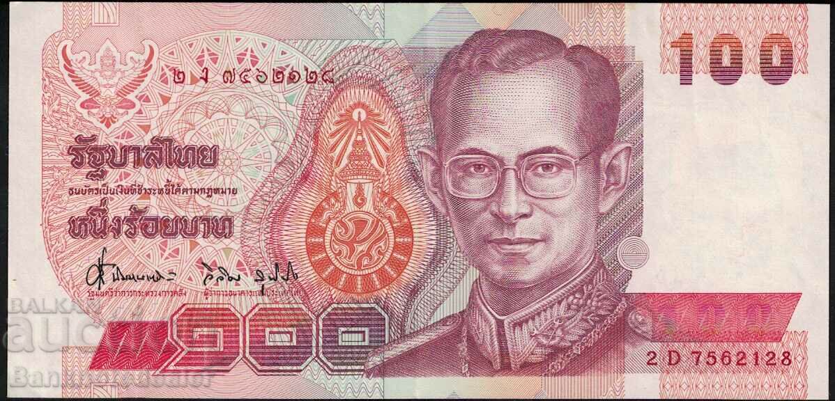 Thailand 100 Baht 1994 Pick 97 Sign 71 Ref 2128