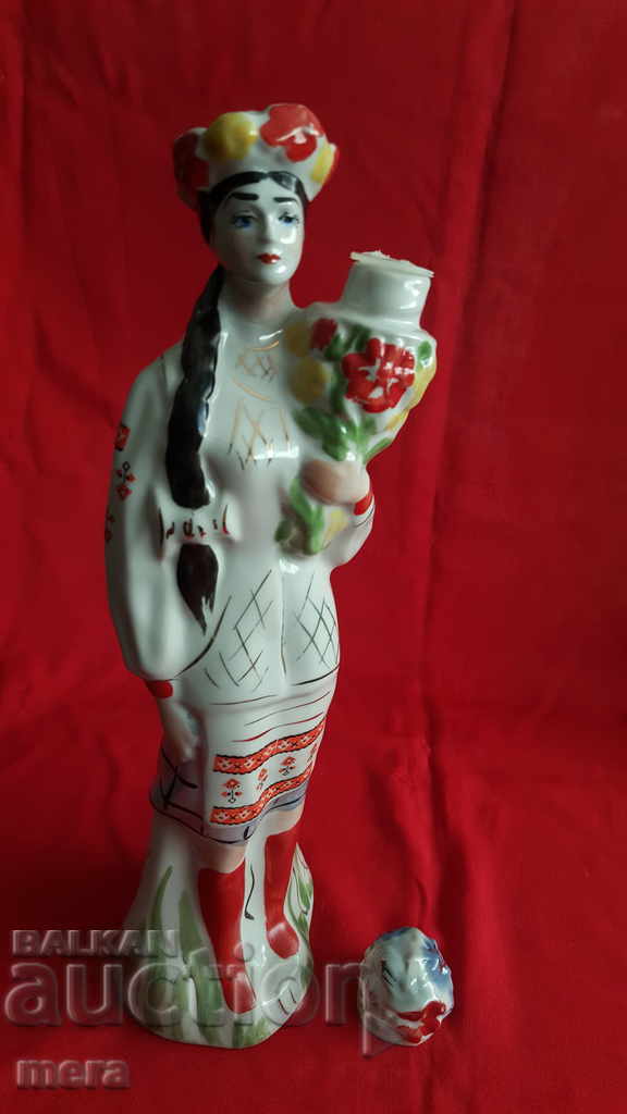 Old Ukrainian porcelain bottle of vodka - 6 Old Ukrainian porcelain bottle of vodka - 6