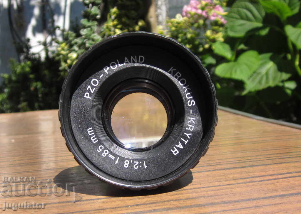 old Polish lens KROKUS 1: 2.8 85mm for projector with price 15.00 BGN | € 7.67 old Polish lens KROKUS 1: 2.8 85mm for projector with price 15.00 BGN | € 7.67