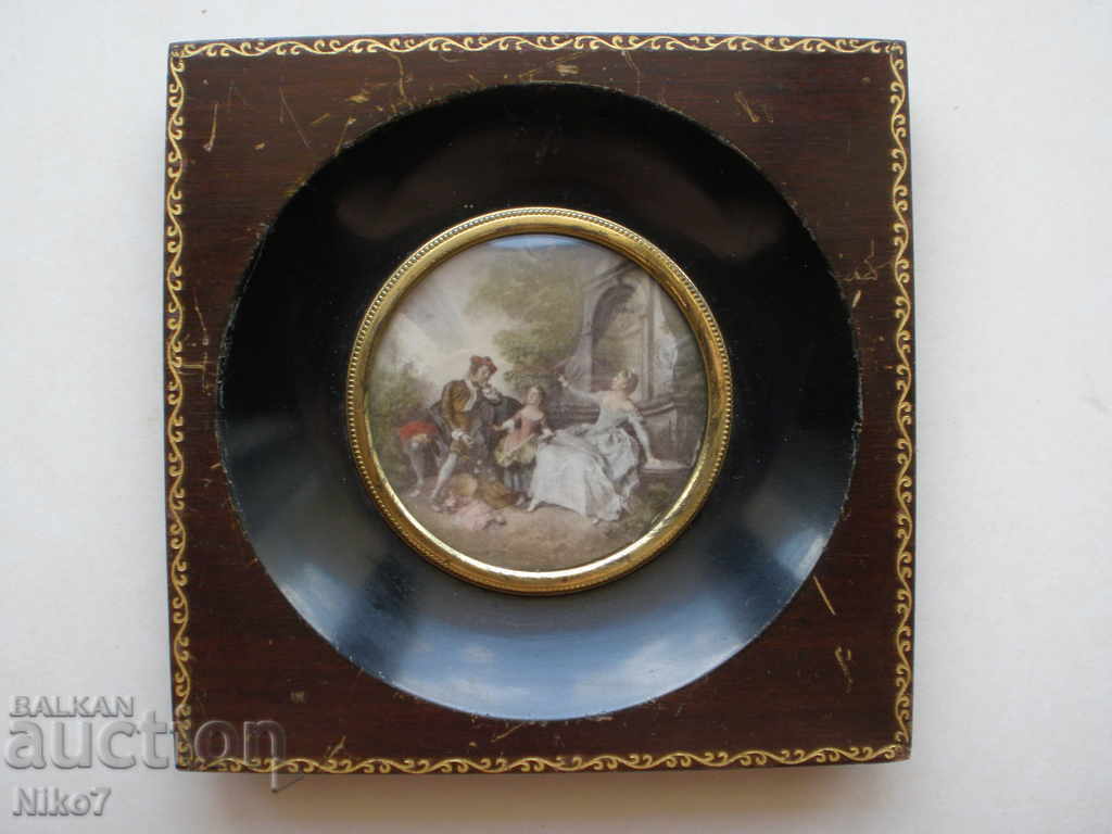 Старо пано,миниатюра,декорация за стена.