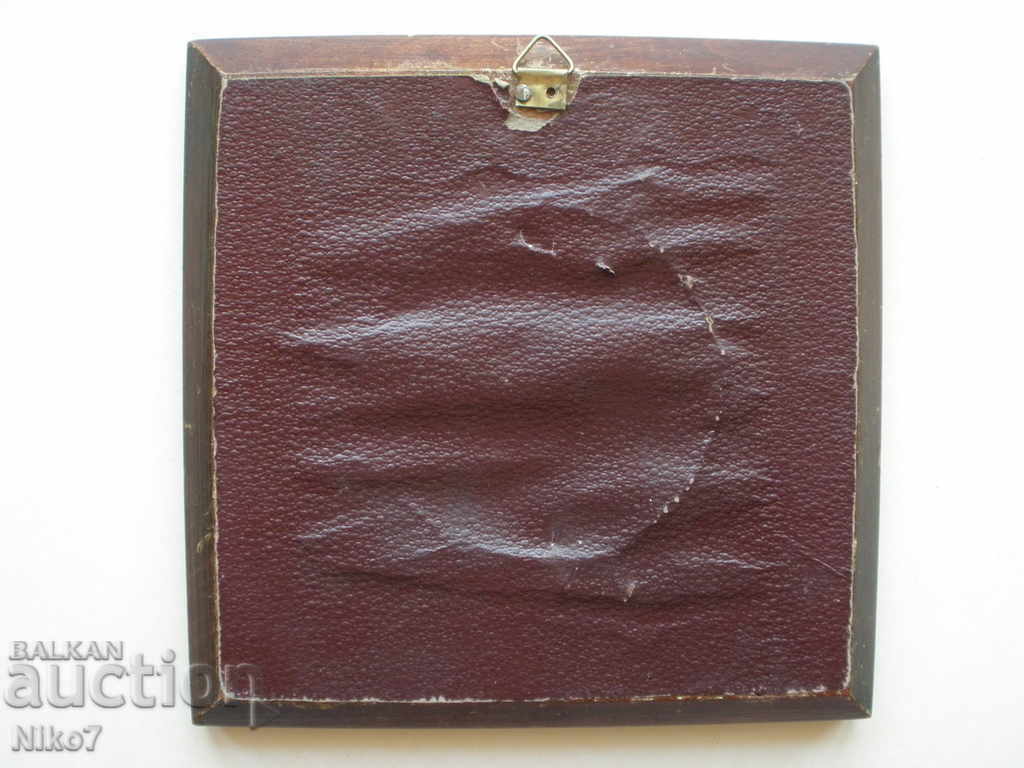 Auction  Old panel, miniature, wall decoration