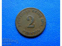 Germany 2 Pfennig 1874C