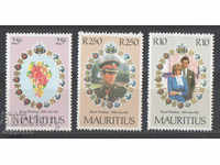 1981. Mauritius. The royal wedding - Prince Charles and Diana.
