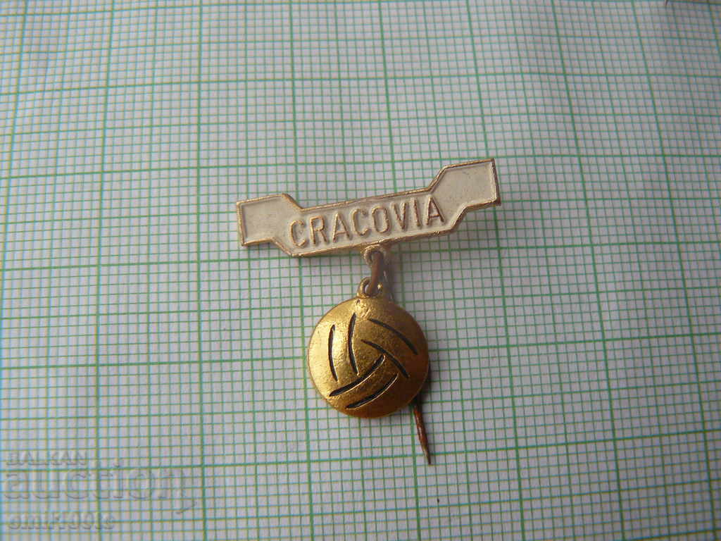Insigna - Clubul de fotbal CRACOVIA Polonia