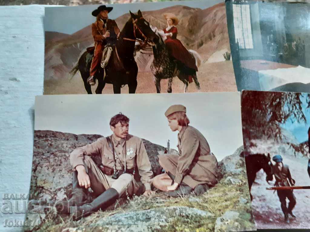 Auction LOT OF 6 OLD SOVIET CARDS Auction LOT OF 6 OLD SOVIET CARDS