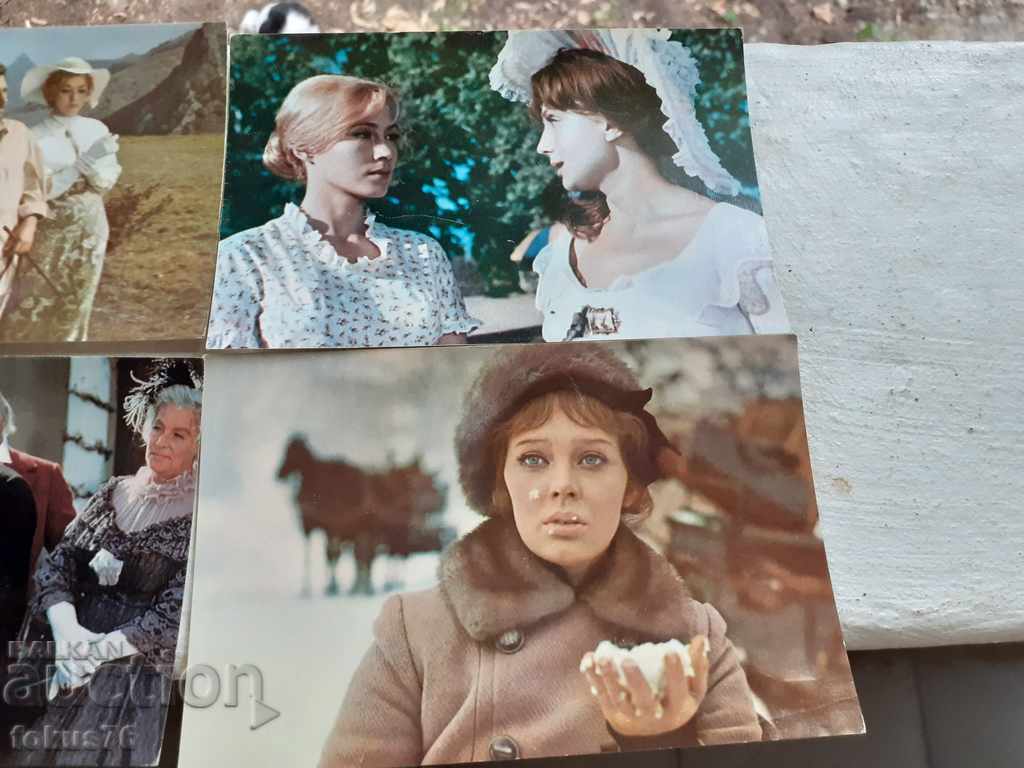 Auction  LOT 3 OF 6 OLD SOVIET CARDS