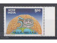 1995. India. 50 years of F.A.O.
