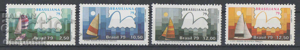 1979. Brazil. World Philatelic Exhibition "Brasiliana 79"