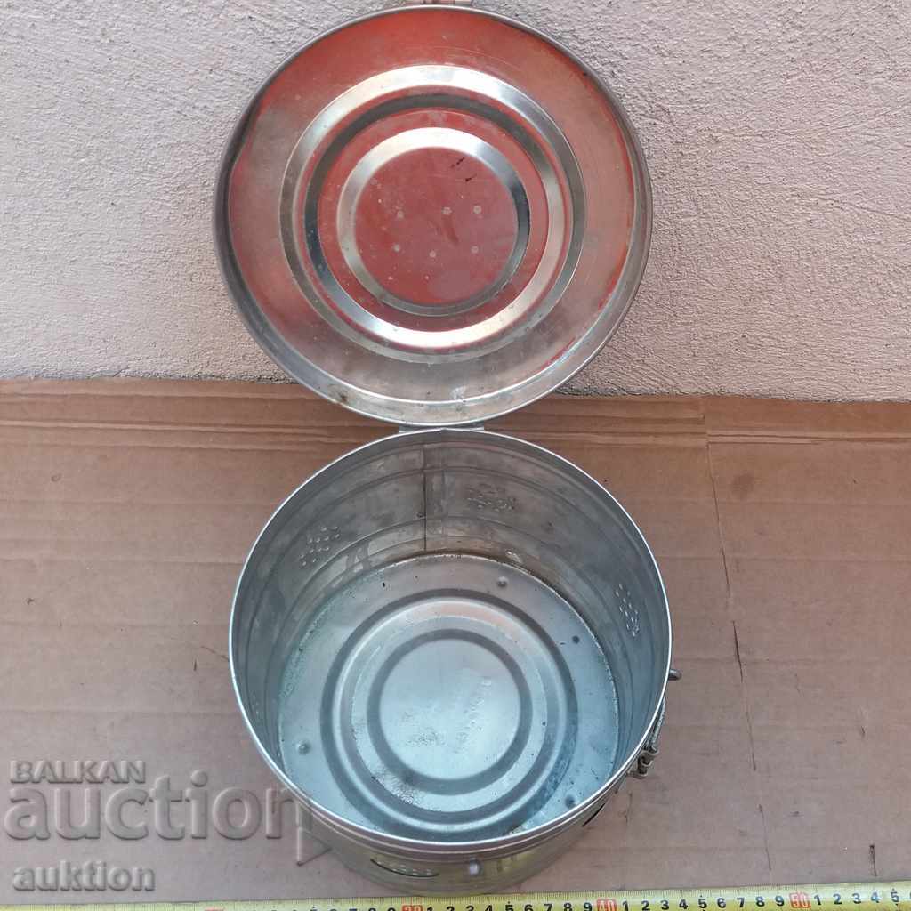 BRONZE MASSIVE MEDICAL INSTRUMENT BOX - EXCELLENT - 7