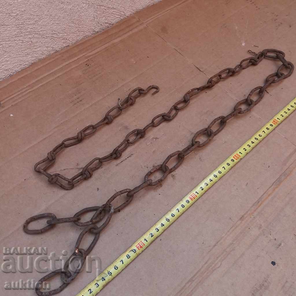 OLD FORGED CHAIN, DECORATION CHAIN