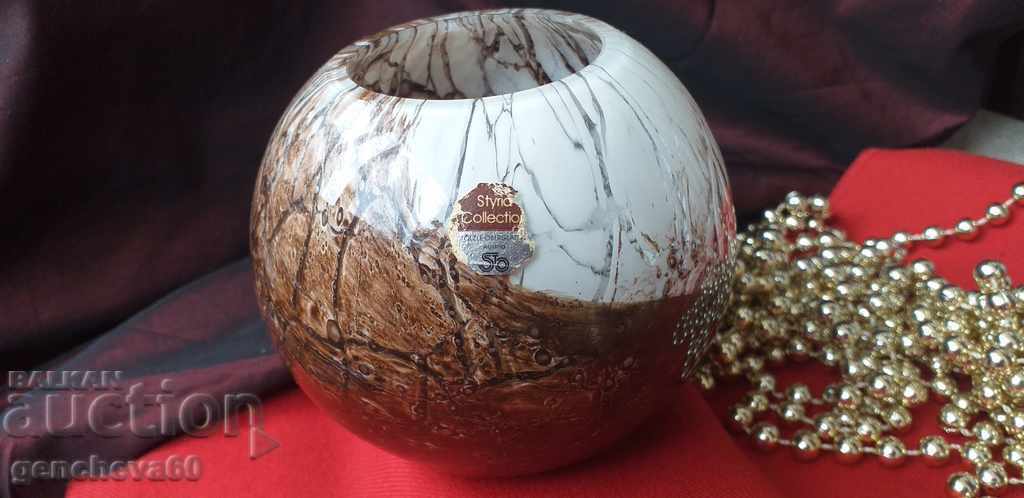 Collectible vase sphere, ball/Austria Collectible vase sphere, ball/Austria
