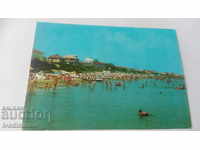 Postcard Pomorie The beach 1974